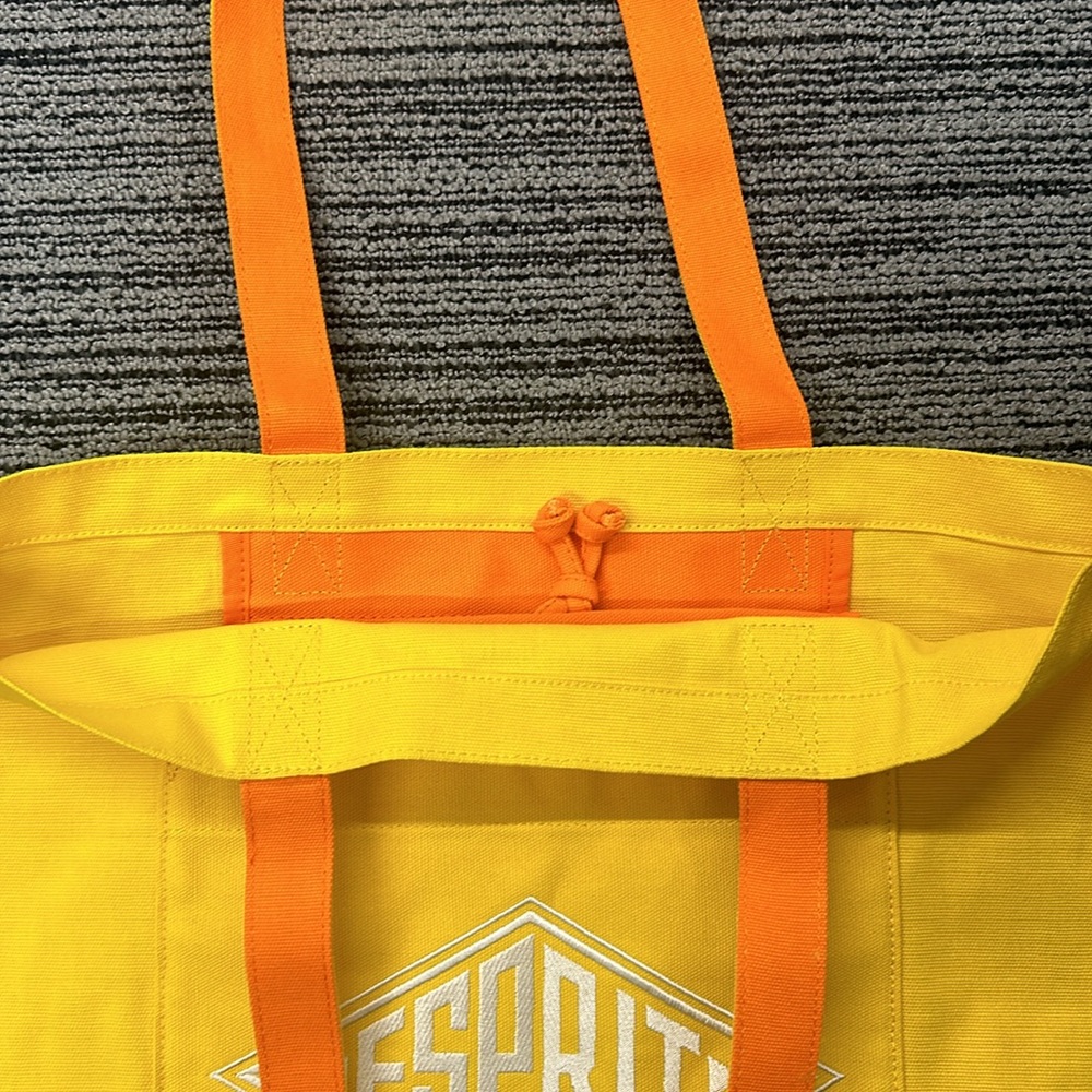 🔥🔥🔥NEW Esprit Yellow Orange Tote Shoulder Bag - Picture 2 of 5